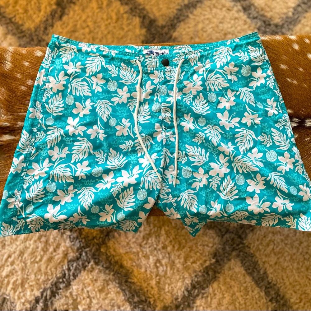 Trunks Surf & Swim Tropical Swim Suit Size 38